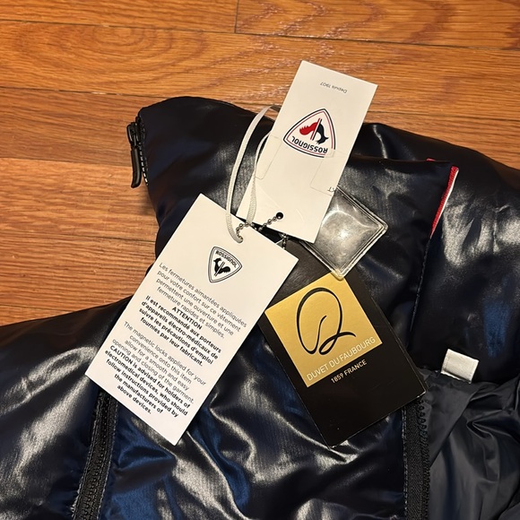 Rossignol cryosphere down jacket womens navy xl New with Tags - Picture 6 of 6